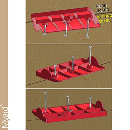 Myard Drywall Fitting Tool Block, Support Plaster Boards in Place (10-Pack)