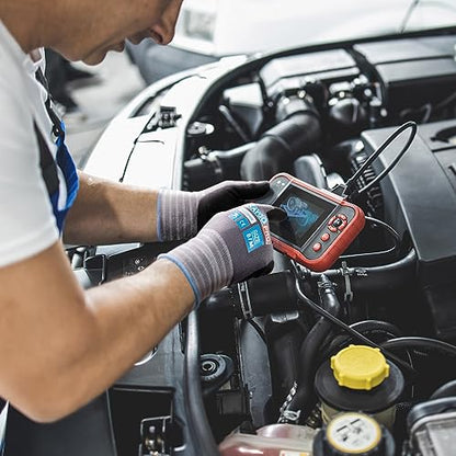KAYGO Work Gloves, MicroFoam Nitrile Coated, Touchscreen, KG18N - color: Gray (Touch Screen), size: Small