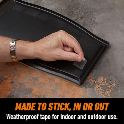 GORILLA Invisible Hold Double Sided Tape, 24 Pre-Cut 1" Mounting Squares