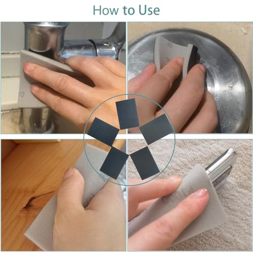 20 PCS 3 x 4 Inch 400 Grit Sanding Sponge Set, Ultra Fine Sanding Sponges Pads, Soft Foam Hand Sander Block Wet Dry Sandpaper for Model Drywall Metal Wood Furniture Polishing - style: 400 Grit