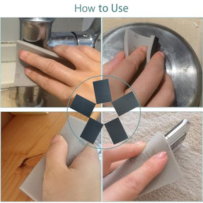 20 PCS 3 x 4 Inch 1000 Grit Sanding Sponge, Fine Sanding Sponges Pads, Soft Foam Hand Sander Block Wet Dry Sandpaper for Model Drywall Metal Wood Furniture Polishing - style: 1000 Grit
