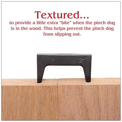 1½ Inch Wide Pinch Dogs Woodworking Clamp Tool