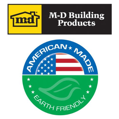 M-D Building Products 93229 4 in. x 20 ft. Almond Self-Stick Vinyl Wall Base (Pack of 4) - size: 20 ft (Pack of 4)