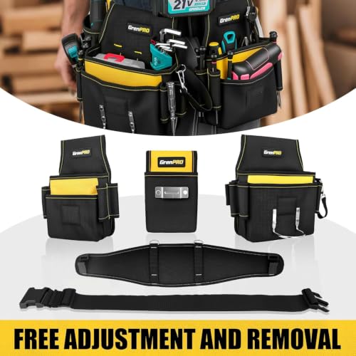 GRENPRO Magnetic Tool Belt Pro - size: Pro Tool Belt