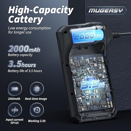 Endoscope Camera with Light, 1920P HD Borescope Tools(32.8FT) - size: 32.8FT