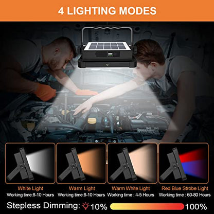 ERAY Portable LED Work Light with Rechargeable Battery 15000mAh 10000 LM