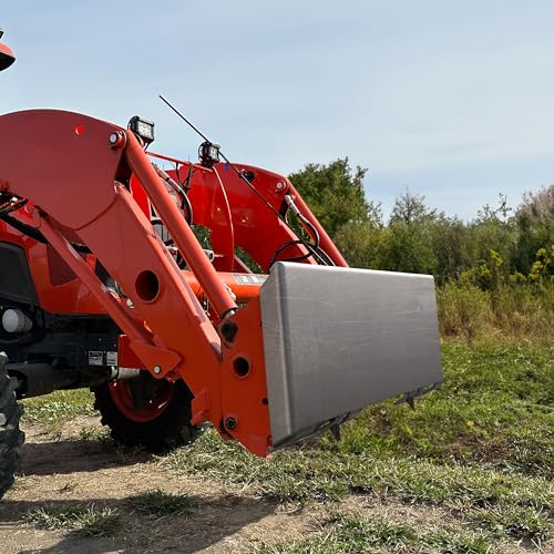 YINTATECH 5/16" Skid Steer Plate Attachment fits for Kubota & Bobcat - size: 5/16 Inch