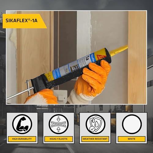 Sikaflex 1a Polyurethane Sealant Kit, Aluminum Gray, Pack of 576 (24 Cases) - color: Aluminum Gray, size: Pack of 576