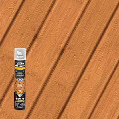 RockSolid Deck & Fence Natural Protective Stain & Sealer - color: Natural, size: 23 oz Aerosol (Pack of 1)