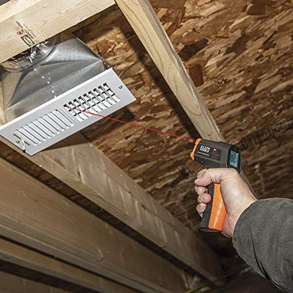 Klein Tools IR1 Infrared Thermometer with Targeting Laser, Auto-Hold, More - style: IR Thermometer