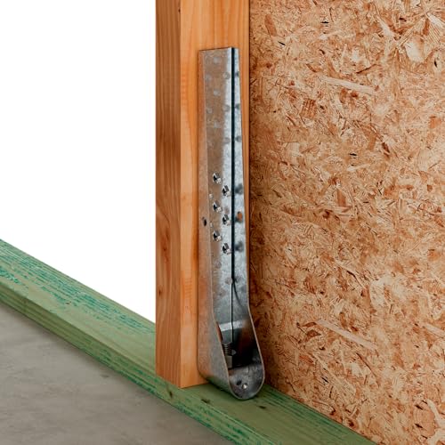 Simpson Strong-Tie HDUE13 HDUE 23-1/16 Inch Galvanized Predeflected Holdown with Strong-Drive SDS Screws Included, 12 Gauge Steel Construction, Optimized Screw Pattern - (Each) - size: 1/16 inch