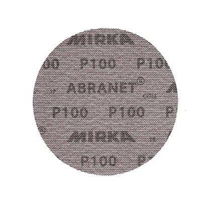 Mirka Abranet 6 Inch 100 Grit Mesh Sanding Discs, Hook and Loop, 10 Pack - size: 100