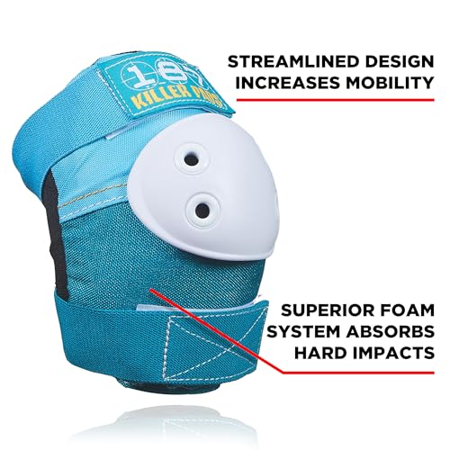 187 Killer Pads Six Pack Pad Set - color: Teal, size: Junior