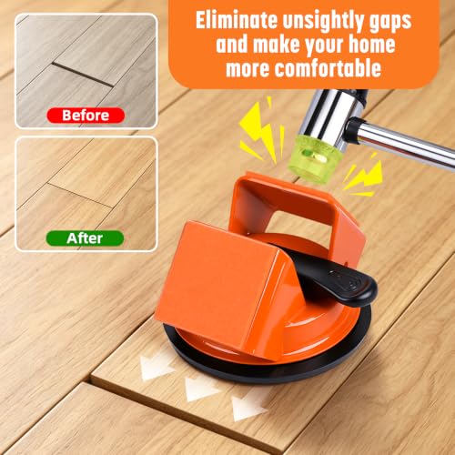 Floor Gap Fixer Tool, Dual-Sided 45°Striking Surfaces