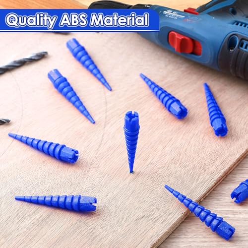 10 Pcs Wood Anchor, Fix Stripped Wood Screw Holes, Blue - color: Blue