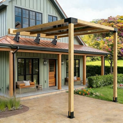 3Pcs 4x4/4x6 Heavy Duty Roof Riser Brackets Kit - style: pack of 3