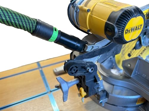 Hose Adapter for DeWalt Miter Saws DWS779 DWS780 (D27/32 Hose) - style: D27/32 Hose