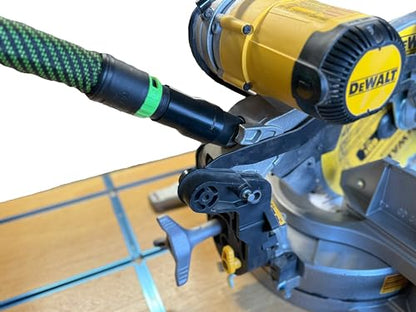 Hose Adapter for DeWalt Miter Saws DWS779 DWS780 (D27/32 Hose) - style: D27/32 Hose