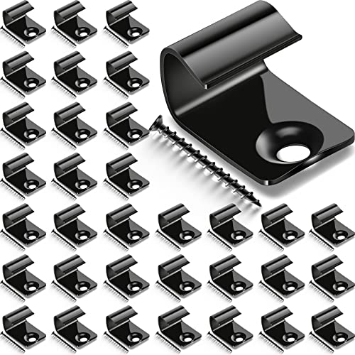 Dunzy 80 Pack 304 Stainless Steel Start Clips, Hidden Deck Starter Clips