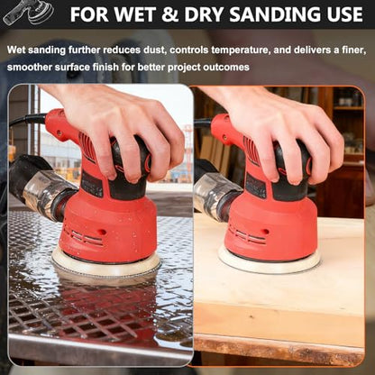 50PCS 5 Inch Sanding Discs 3000 Grit, Wet Dry Hook and Loop Sandpaper - style: 3000Grit