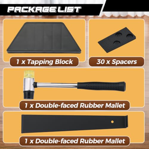 NATGAI Laminate Flooring Installation Kit 33PCS, LVP Flooring Tools