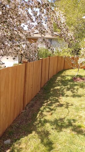 SEAL-ONCE Fence Guard Water-Repellent Wood Stain, Sierra Cedar, 5 Gallon - color: Sierra Cedar, size: 5 Gallon