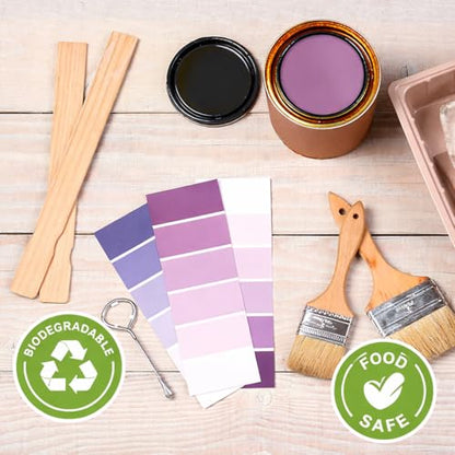 Apremont Paint Stir Stick 12 Inch – 5 Pcs Premium Birchwood, Smooth & Splinter-Free, Heavy-Duty Paint Mixing Stirrers for Paint, Resin, Epoxy & Crafts – Bulk Value Pack