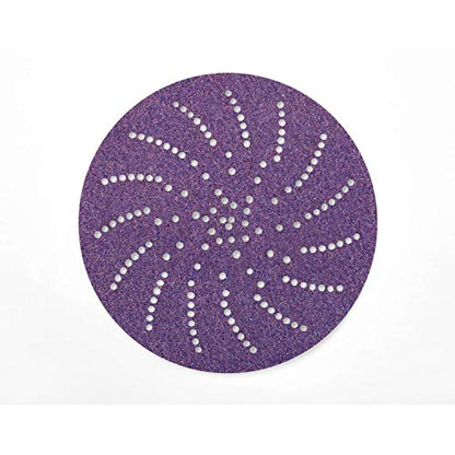 3M Hookit Clean Sanding Paper Disc 732U - 120+ Grit Vacuum Sanding Disc - C-Weight Backing, Hook and Loop Attachment - 5"