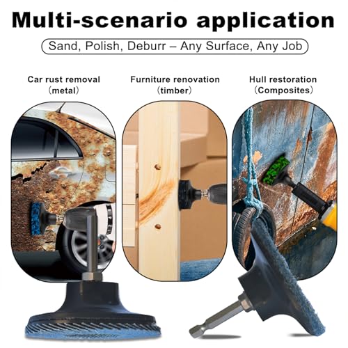 HOMO FABER 3 Inch Roll Lock Disc Pad Holder, Quick Change Adapter 2 Pack - style: 2 PACK - 3'' Sanding Pad