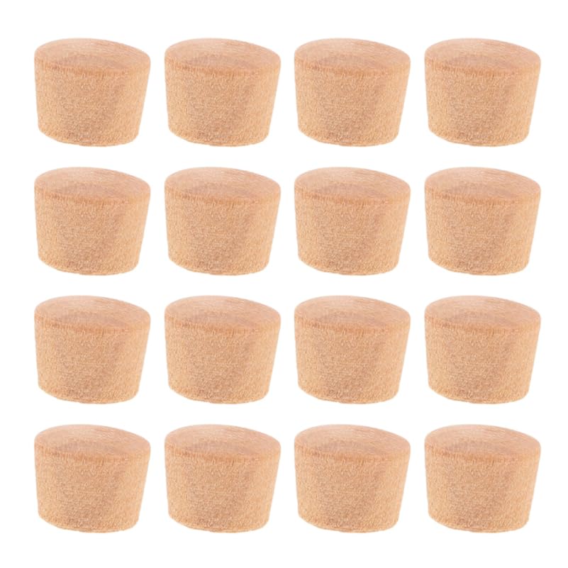 BESPORTBLE 50 Pack Wood Hole Plugs Wooden Plugs for Furniture Holes and Carpenter Bee Hole Filler Reusable Tapered Stopper Plug for Woodworking Projects