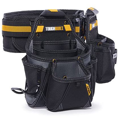 ToughBuilt ClipTech - 3-Piece Handyman Tool Belt Set, TB-CT-111-CP - size: Handyman Work Belt