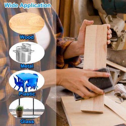 20 Pack Sandpaper Sheets 9 x 11 Inch, Sand Paper Assorted for Wet/Dry Wood Metal Sanding, Polishing (10grits Assorted) - size: 9x11inch assorted grit