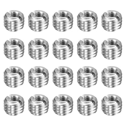 HARFINGTON 20pcs Thread Repair Inserts M10 x 1.5 Male to M5 x 0.8 Female Thread 8mm Long Stainless Steel Reducing Nuts Metric Self Tapping Sleeves Threaded Reducer Industrial Fasteners - size: M10 x 1.5 Male to M5 x 0.8 Female x 8mm