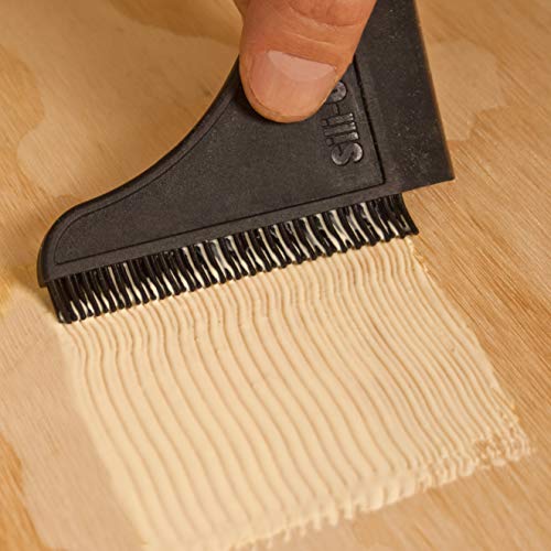 Sili Non-Stick Wood Glue Brush Applicator Kit & Sili Glue Roller with Silicone Application Tray