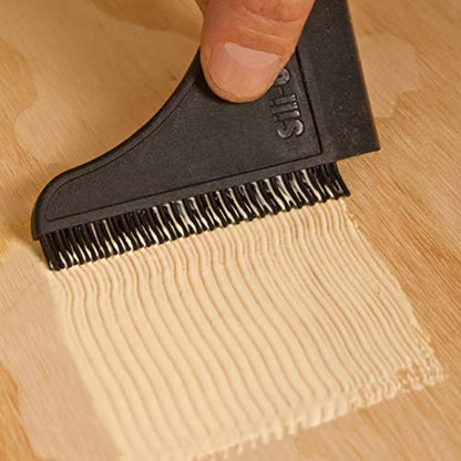 Sili Non-Stick Wood Glue Brush Applicator Kit & Sili Glue Roller with Silicone Application Tray