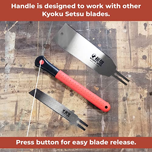 GreatNeck 75003 Japanese Pull Saw w/ 23-TPI SK5 9.5” Blade Made in Japan - style: Japanese Double-Edged Pull Cut Saw