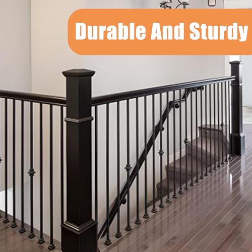 10 Pcs Wrought Iron Balusters, Single Knuckle Balusters