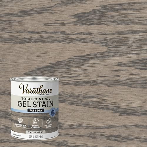 Varathane Total Control Gel Stain - color: Smoke Gray, size: Quart (Pack of 2)