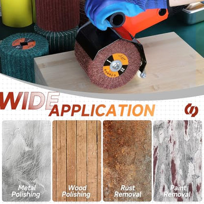 Surface Conditioning Tool 60 Grit Abrasive Drawing Polishing Wheel - style: 60 grit
