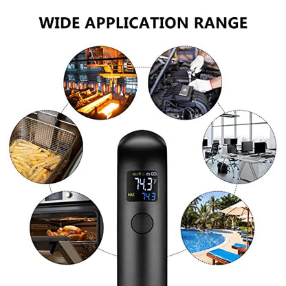 Rechargeable Infrared Thermometer Gun for Cooking, Laser Temperature Gun