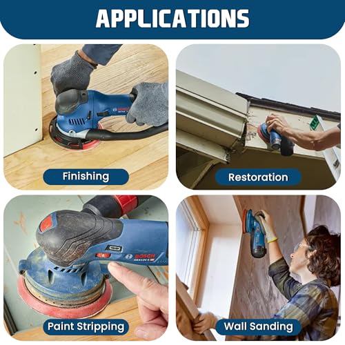 Benchmark Abrasives 6" Dual Action Random Orbital Sander Backing Pad for Hook and Loop Discs Used for Sanding Finishing Polishing Buffing Compatible with All DA Sanders - size: 6"