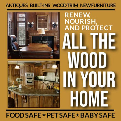 Daddy Van's All Natural Unscented Beeswax Furniture Polish