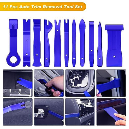 GOOACC 40Pcs Trim Removal Tool Blue - color: Blue