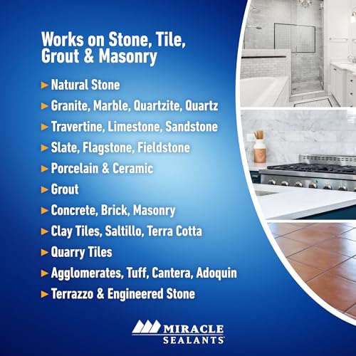 Miracle Sealants 511 Impregnator Penetrating Stone & Tile Sealer, Pint - size: Pint