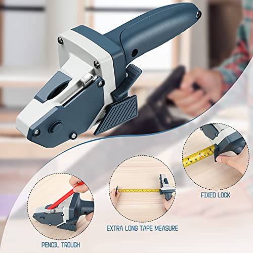 Honoson Gypsum Board Cutter with Tape Measure, Pencil and 5 Blades