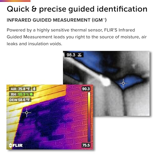 FLIR MR265 Moisture Meter and Thermal Imager with MSX - style: MR265