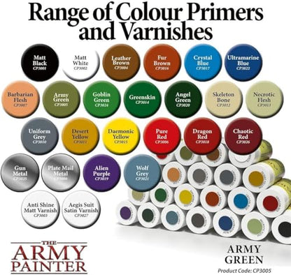 The Army Painter, Colour Primer Army Green, 400 ml acrylic spray - color: Army Green
