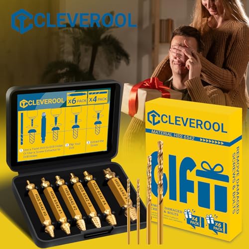 10 PCS Damaged Screw Extractor Set - size: 10 Pieces