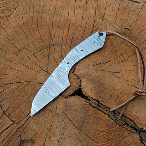 Kiridashi Knife Blank with Sheath, 3 inch Blade