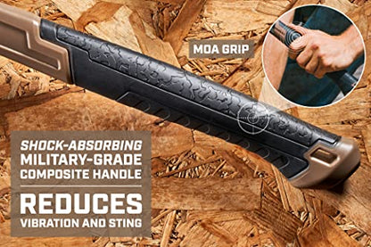 Spec Ops Tools Fiberglass Hammer for Framing, Carpentry & Demolition, Rip Claw, Shock-Absorbing Grip, 13 Inch Handle 20 Oz - size: 20 Oz Rip Claw